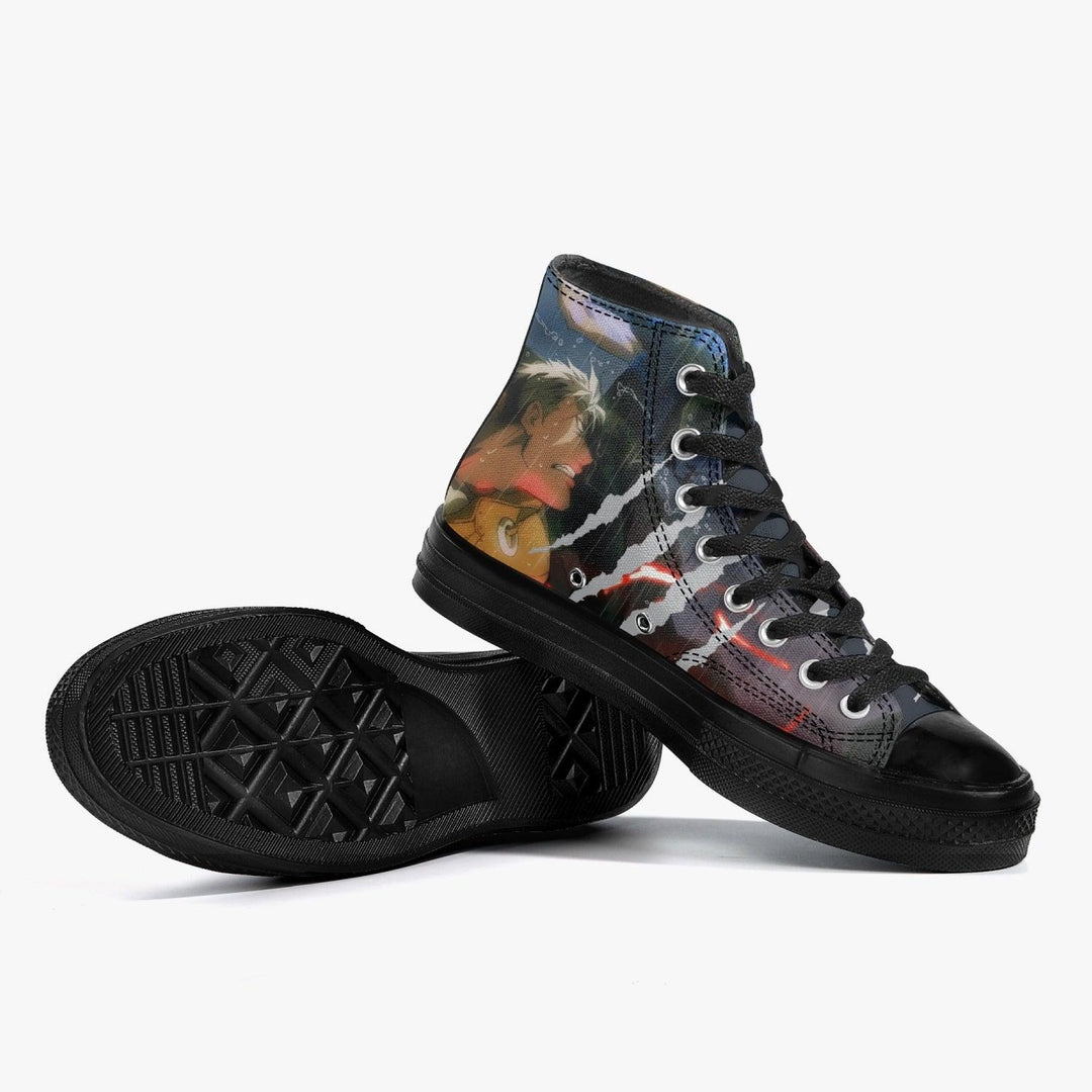 Fullmetal Alchemist Scar A-Star High Anime Shoes _ Fullmetal Alchemist _ Ayuko