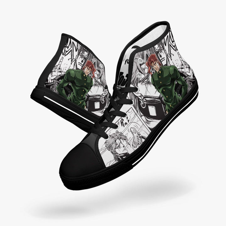 JoJo's Bizarre Adventure Noriaki Kakyoin A-Star Mid Anime Shoes _ JoJo's Bizarre Adventure _ Ayuko