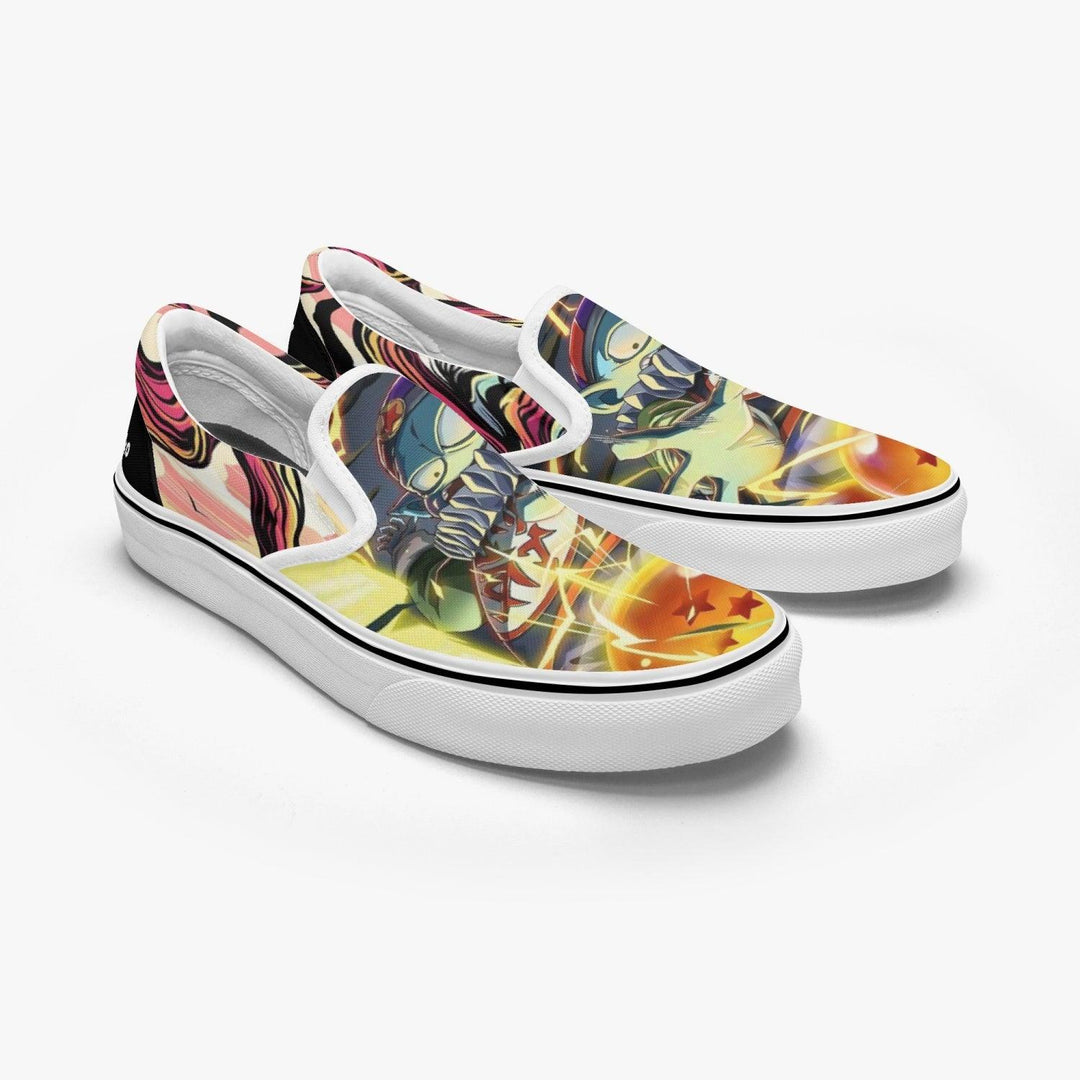 Dragon Ball Z Emperor Pilaf Slip Ons Anime Shoes _ Dragon Ball Z _ Ayuko