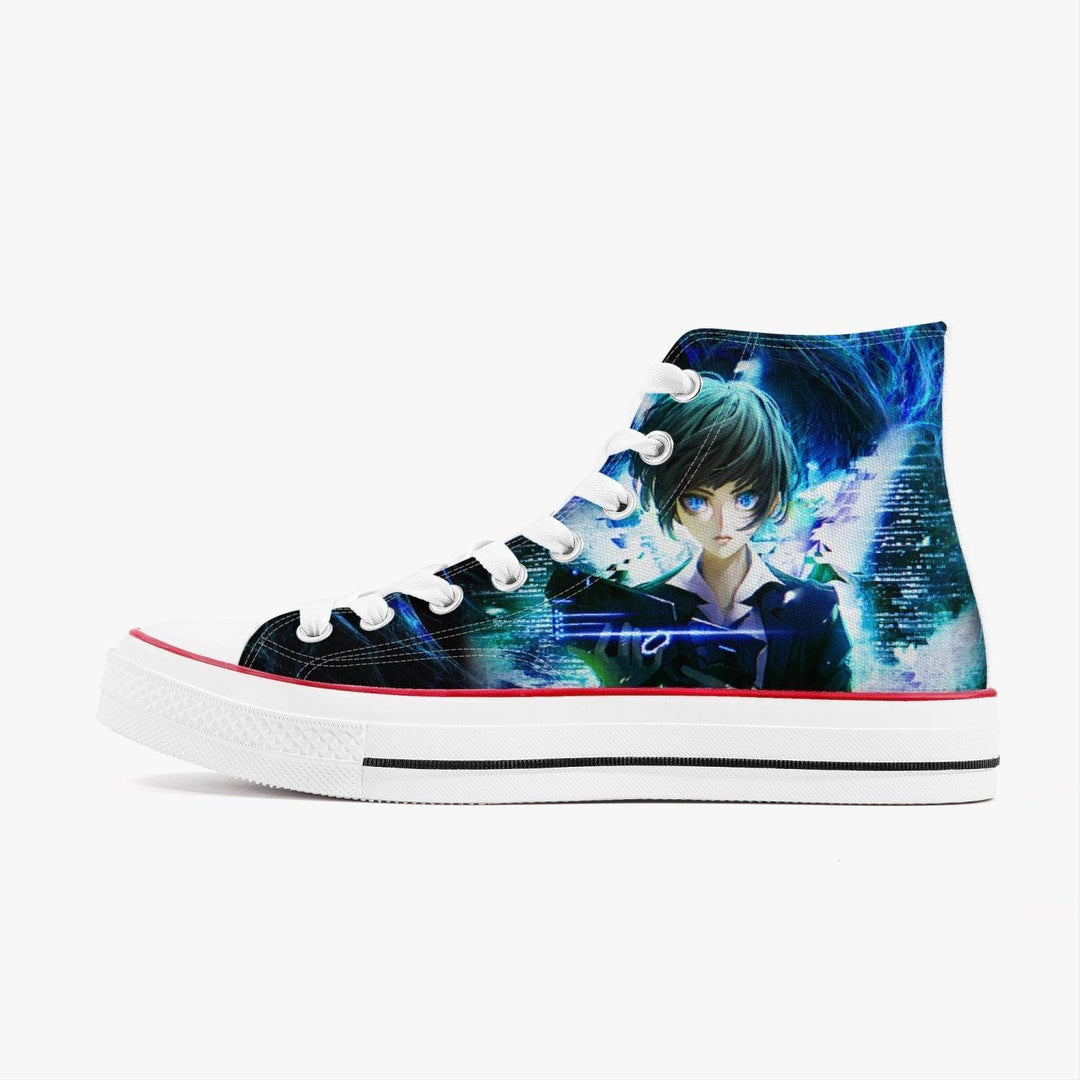 Psycho-Pass Akane Tsunemori A-Star High White Anime Shoes _ Psycho-Pass _ Ayuko