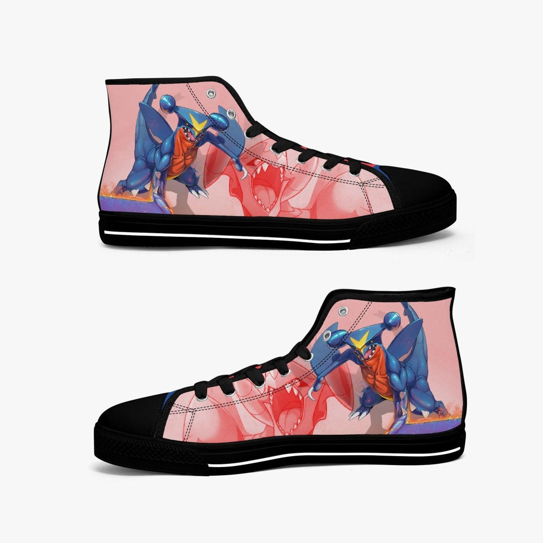 Pokemon Garchomp A- Star Mid Anime Shoes _ Pokemon _ Ayuko