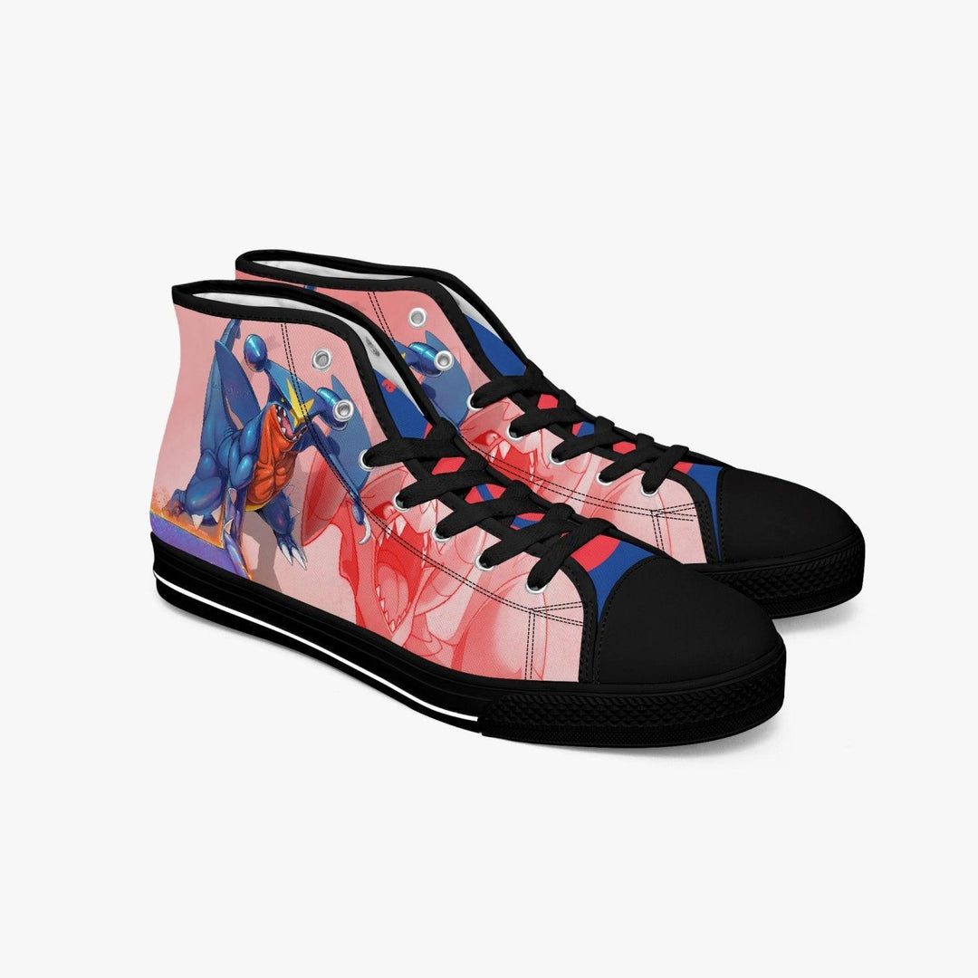 Pokemon Garchomp A- Star Mid Anime Shoes _ Pokemon _ Ayuko