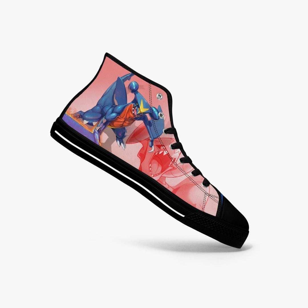 Pokemon Garchomp A- Star Mid Anime Shoes _ Pokemon _ Ayuko