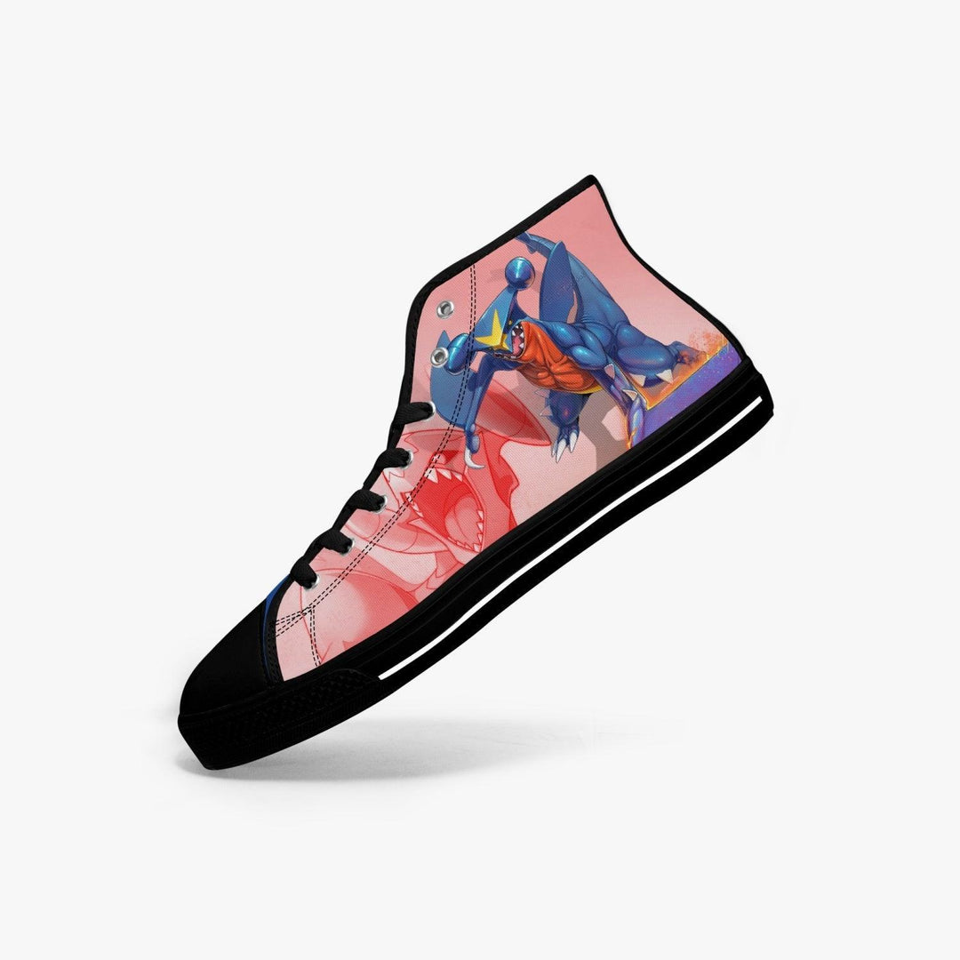 Pokemon Garchomp A- Star Mid Anime Shoes _ Pokemon _ Ayuko