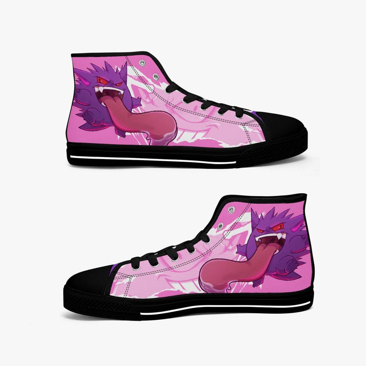 Pokemon Gengar A- Star Mid Anime Shoes _ Pokemon _ Ayuko