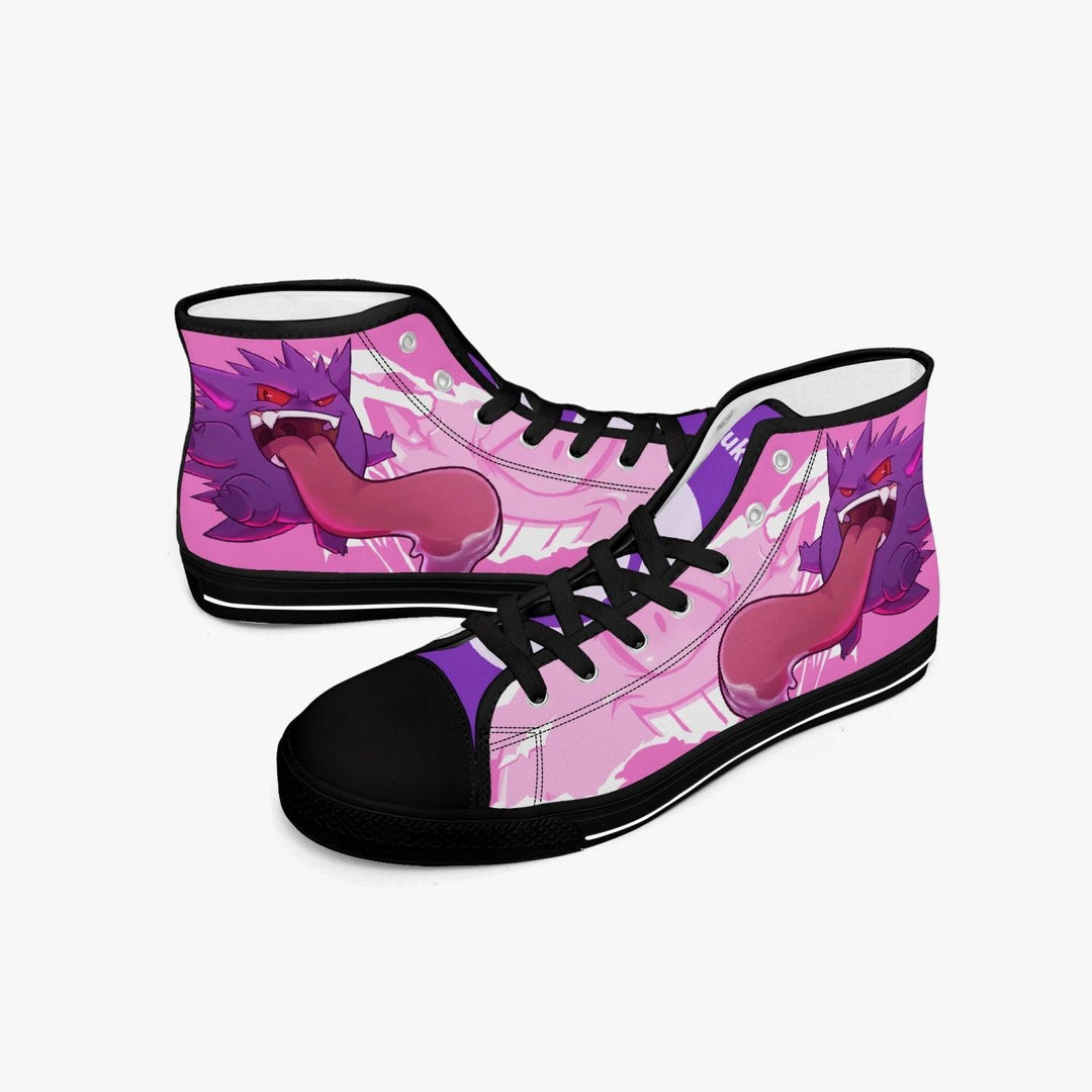 Pokemon Gengar A- Star Mid Anime Shoes _ Pokemon _ Ayuko