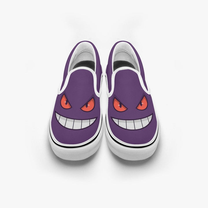 Pokemon Gengar Slip Ons Anime Shoes _ Pokemon _ Ayuko