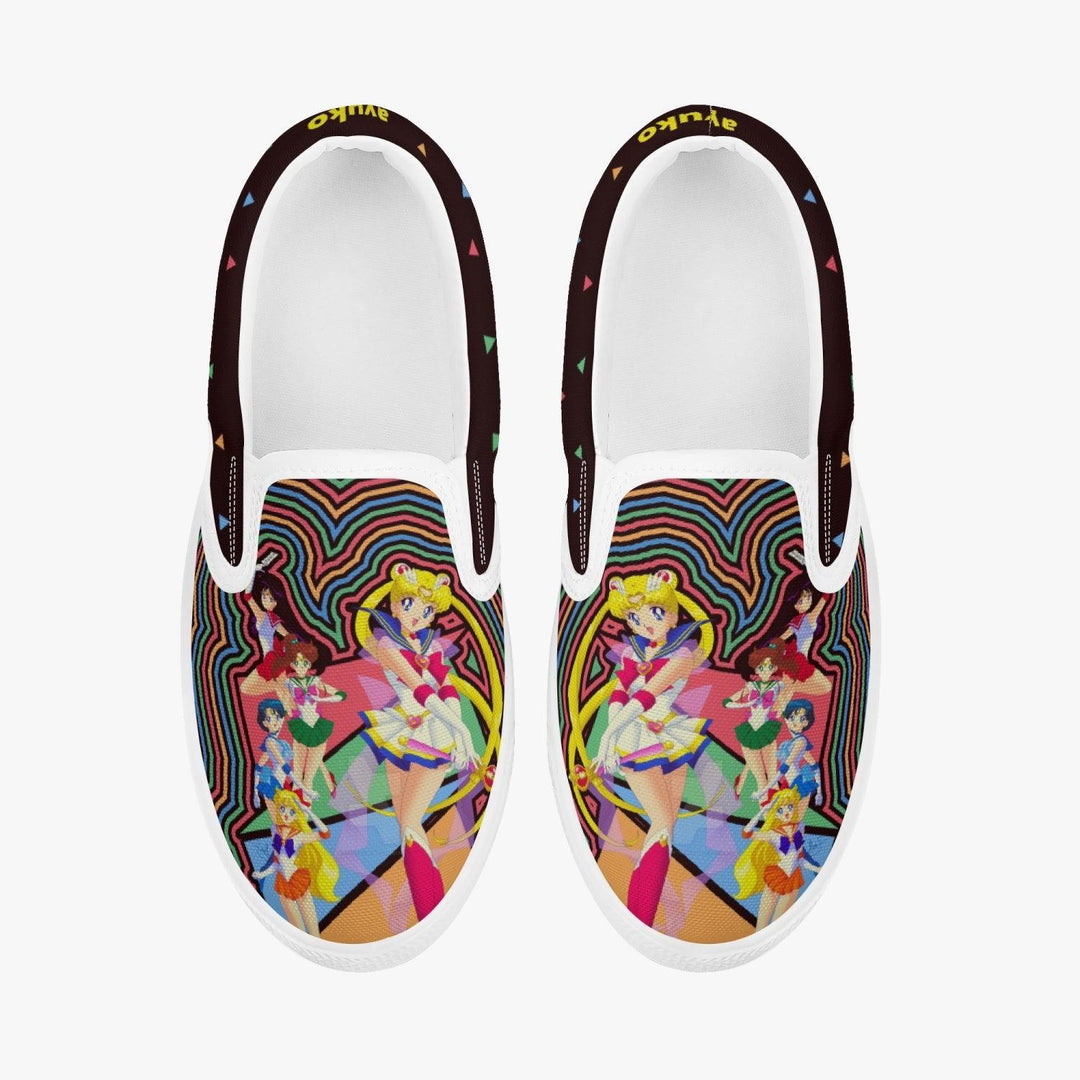 Sailor Moon Group Kids Slipons Anime Shoes _ Sailor Moon _ Ayuko