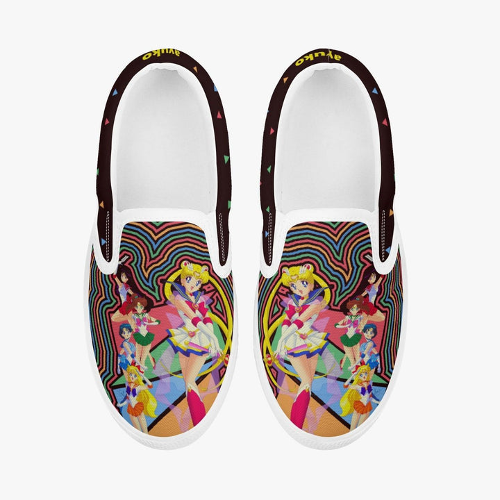 Sailor Moon Group Kids Slipons Anime Shoes _ Sailor Moon _ Ayuko