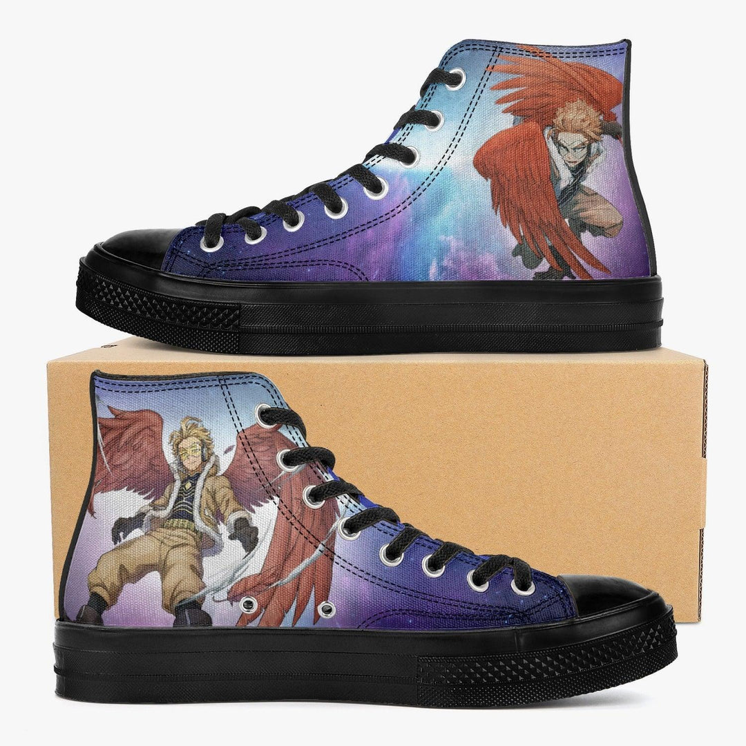 My Hero Academia Hawks A-Star High Anime Shoes _ My Hero Academia _ Ayuko