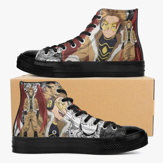 My Hero Academia Hawks A-Star High Anime Shoes _ My Hero Academia _ Ayuko