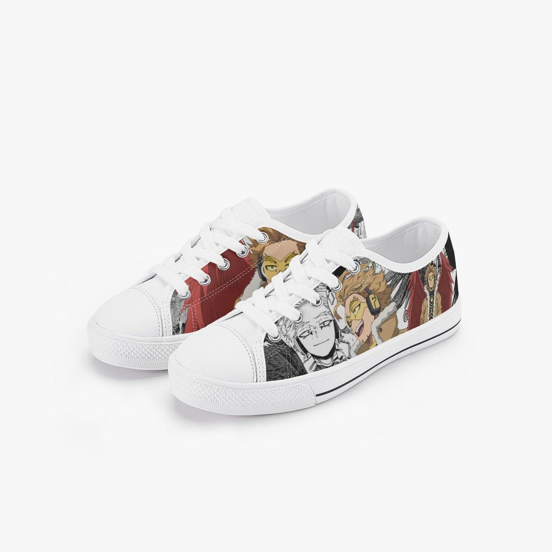 My Hero Academia Hawks Kids A-Star Low Anime Shoes _ My Hero Academia _ Ayuko