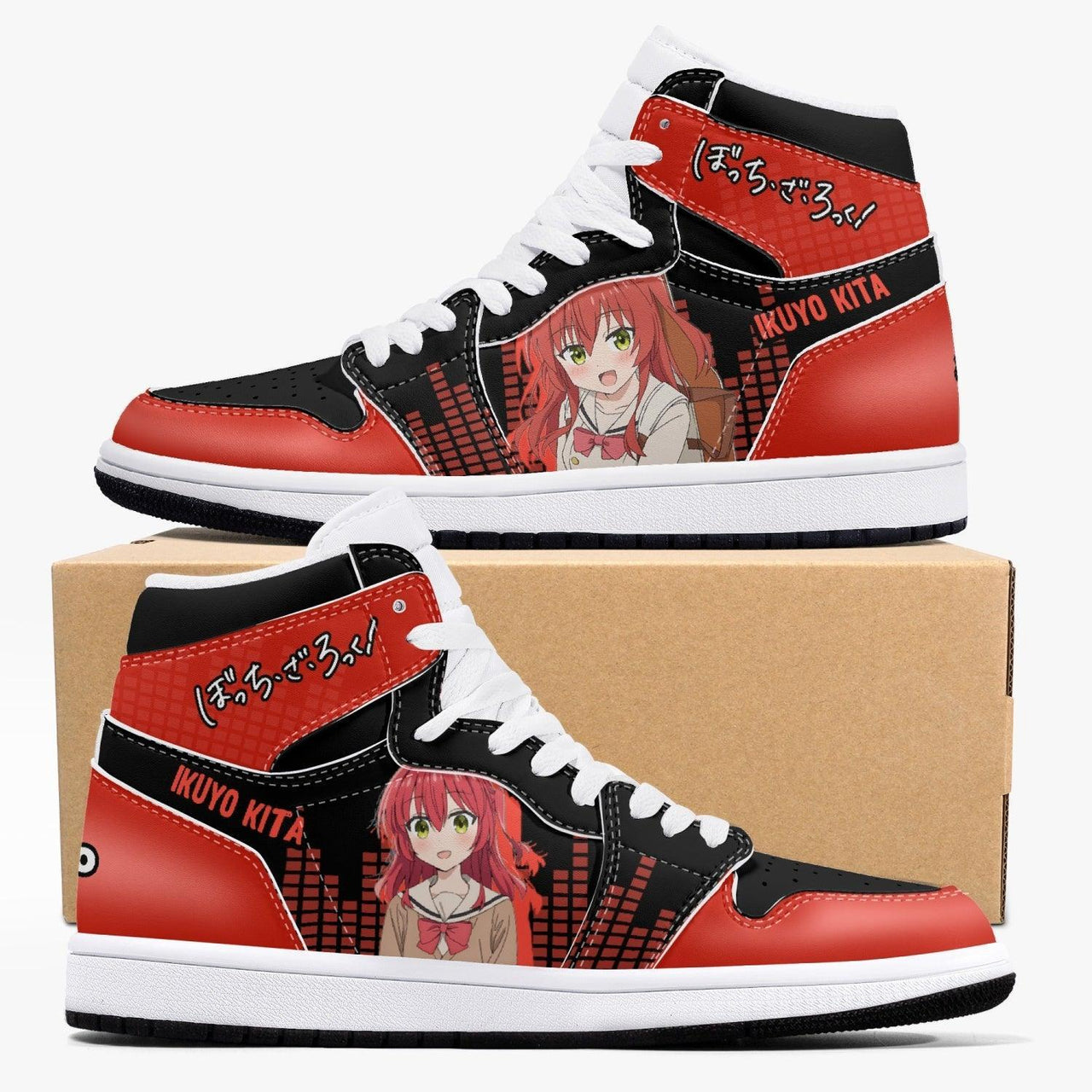 Rock Out with Ikuyo Kita Bocchi The Rock Anime Shoes in Assorted 