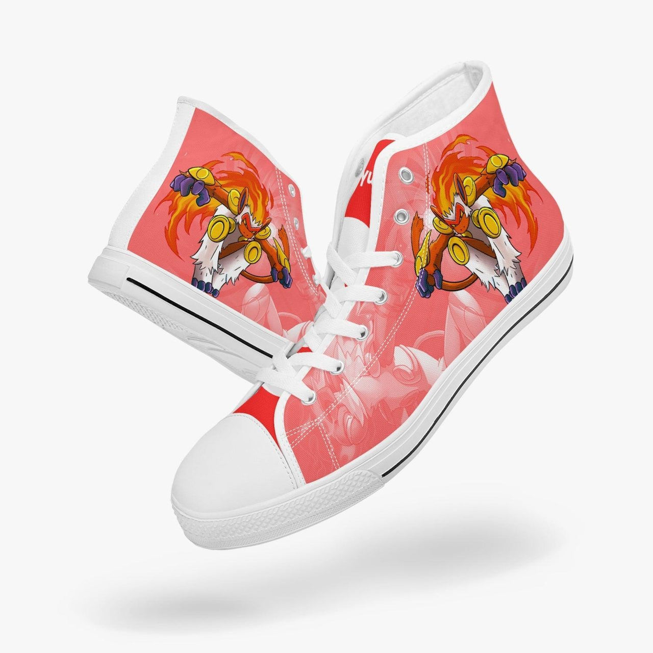 Pokemon Infernape A-Star Mid Anime Shoes _ Pokemon _ Ayuko
