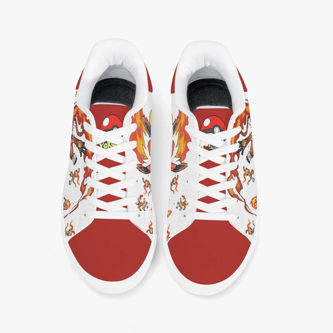 Pokemon Infernape Skate Anime Shoes _ Pokemon _ Ayuko