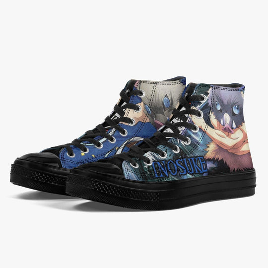 Demon Slayer Inosuke A-Star High Anime Shoes _ Demon Slayer _ Ayuko