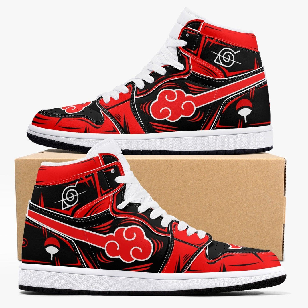 Naruto Shippuden Itachi Akatsuki Symbol JD1 Anime Shoes _ Naruto _ Ayuko