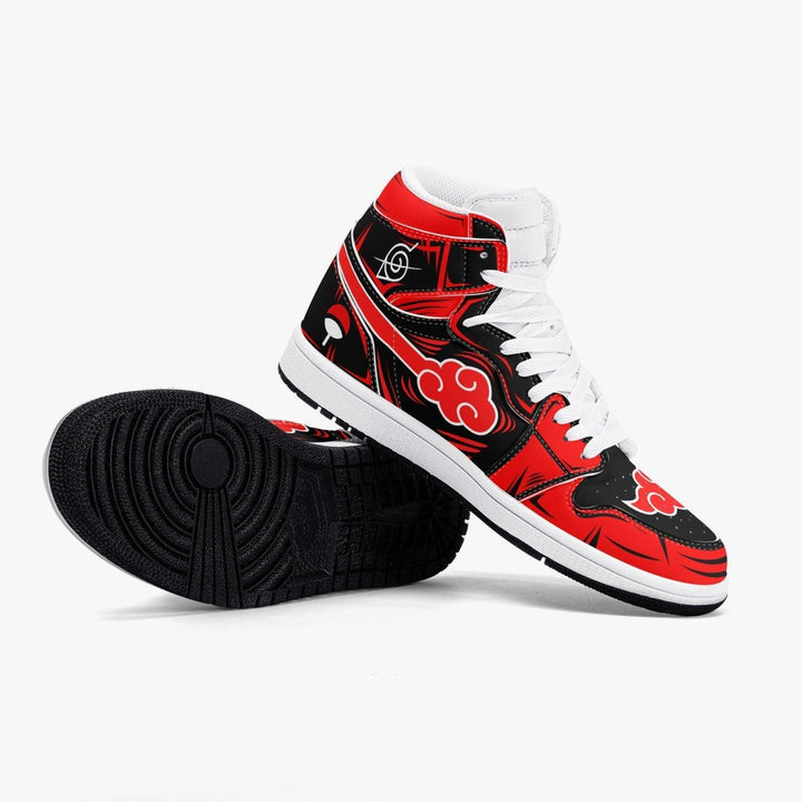 Naruto Shippuden Itachi Akatsuki Symbol JD1 Anime Shoes _ Naruto _ Ayuko