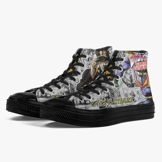 JoJo's Bizarre Adventure Jotaro Kujo A-Star High Anime Shoes _ JoJo's Bizarre Adventure _ Ayuko