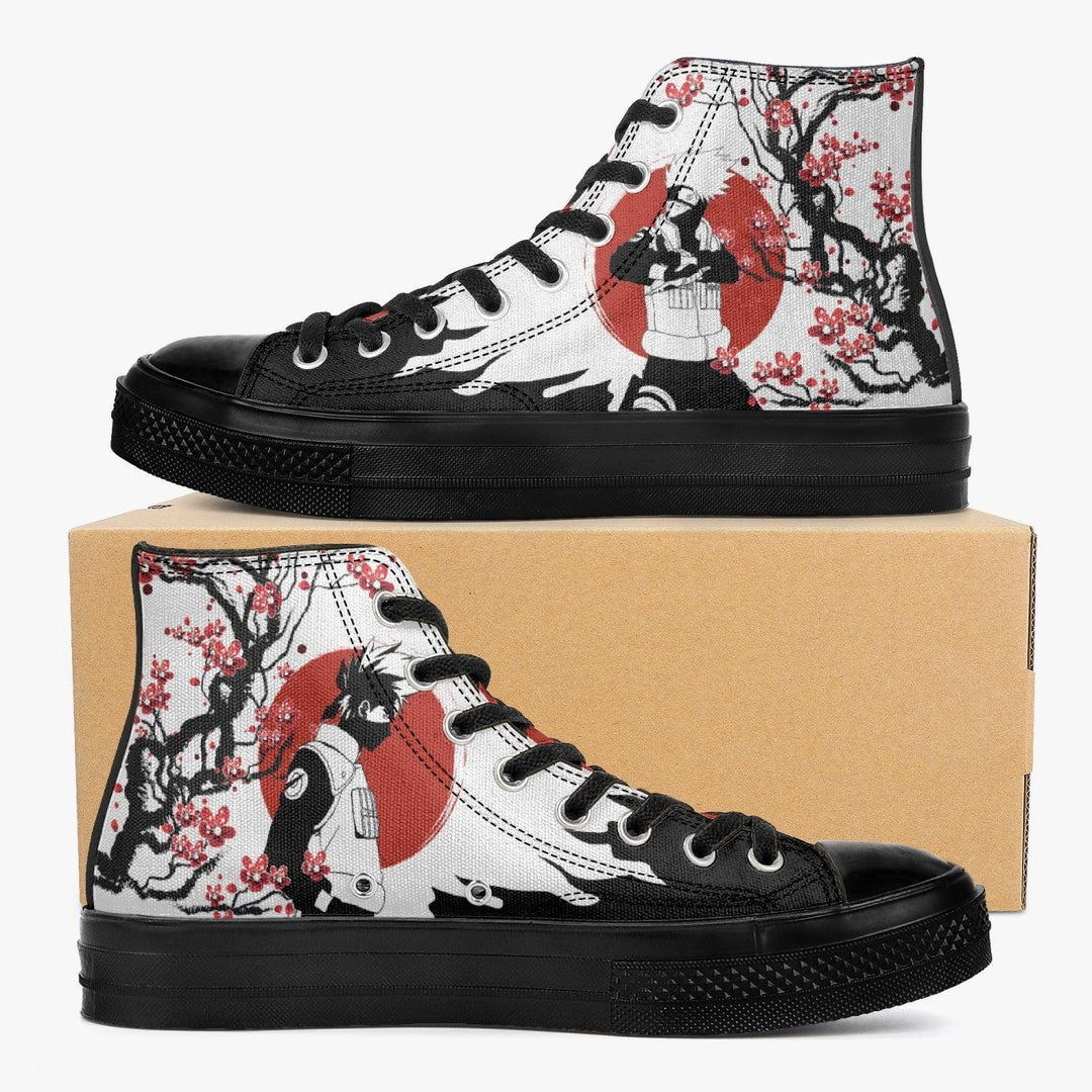 Naruto Shippuden Kakashi Hatake A-Star High Anime Shoes _ Naruto _ Ayuko