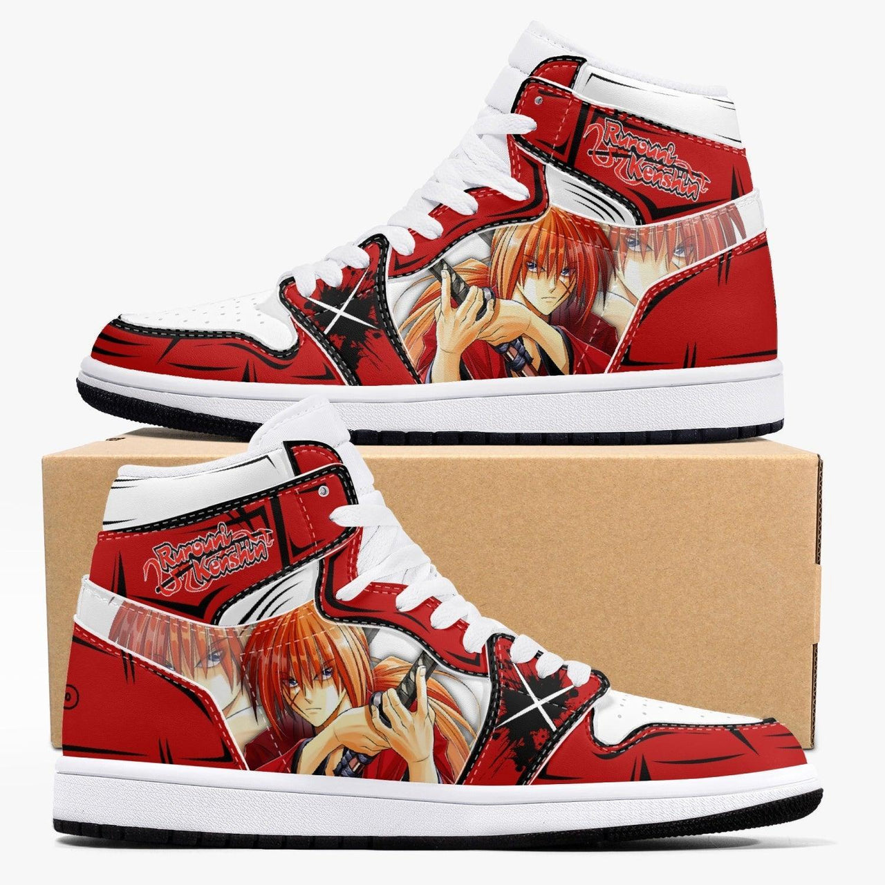Rurouni Kenshin Kenshin Himura JD1 Anime Shoes _ Rurouni Kenshin _ Ayuko