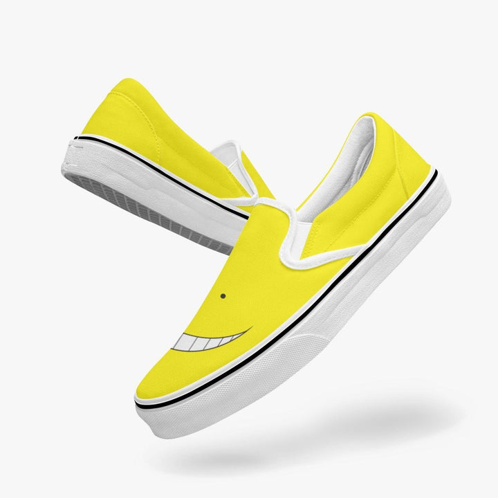 Assassination Classroom Koro-Sensei Slip Ons Anime Shoes _ Assassination Classroom _ Ayuko