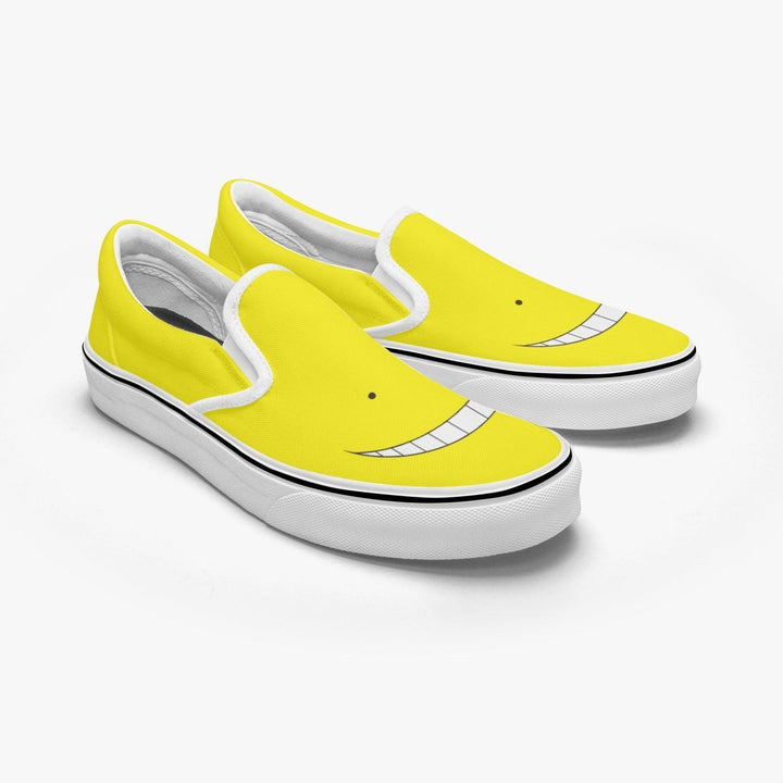 Assassination Classroom Koro-Sensei Slip Ons Anime Shoes _ Assassination Classroom _ Ayuko