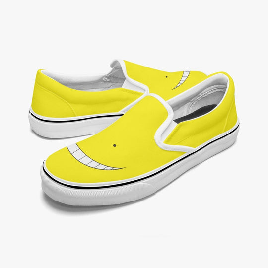 Assassination Classroom Koro-Sensei Slip Ons Anime Shoes _ Assassination Classroom _ Ayuko