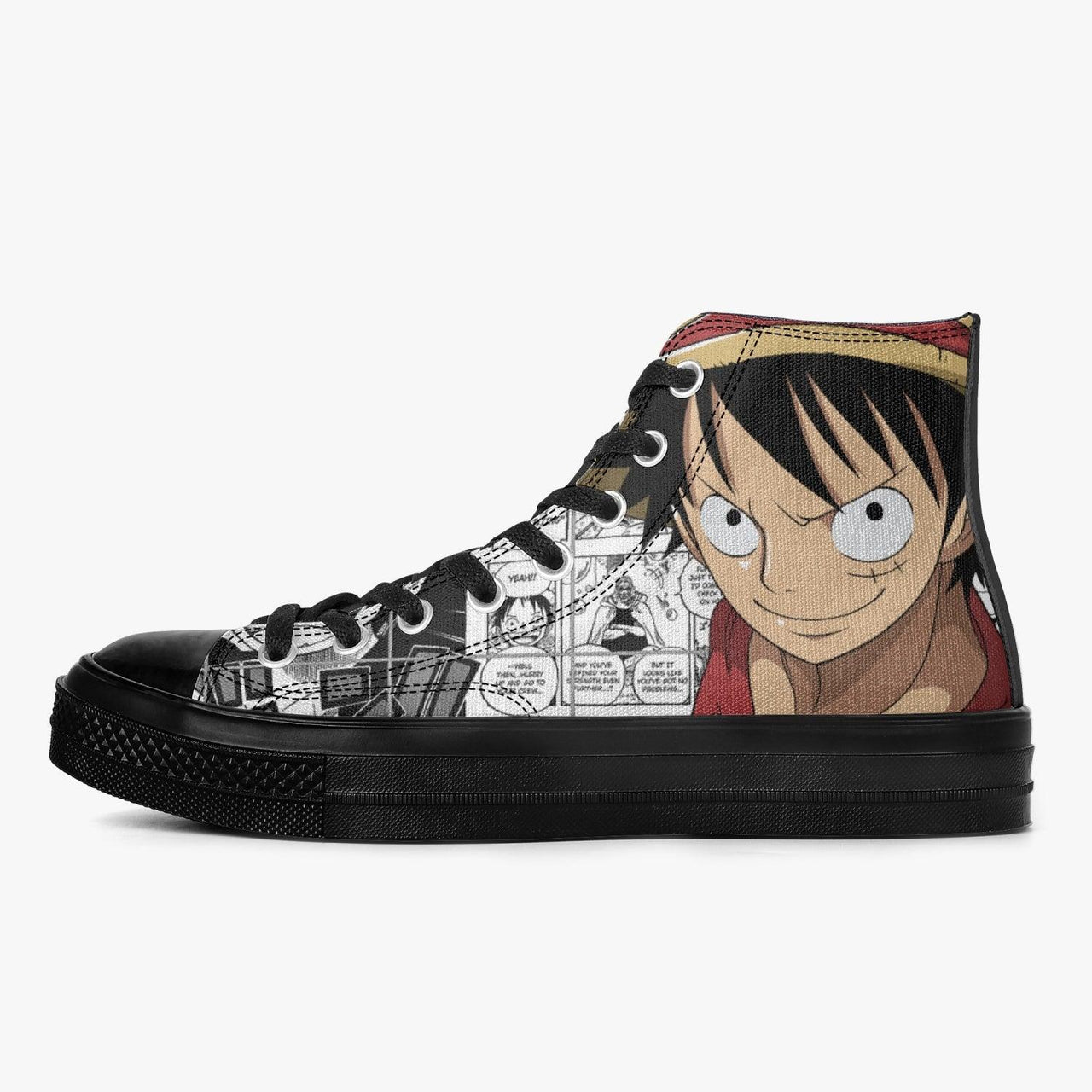 One Piece Luffy A-Star High Anime Shoes _ One Piece _ Ayuko