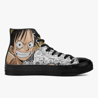 Thumbnail for One Piece Luffy A-Star High Anime Shoes _ One Piece _ Ayuko
