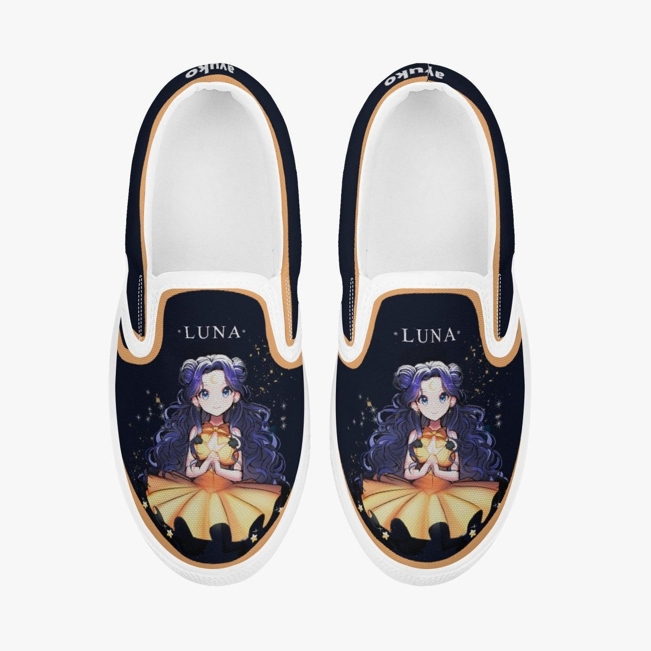 Sailor Moon Luna Kids Slipons Anime Shoes _ Sailor Moon _ Ayuko