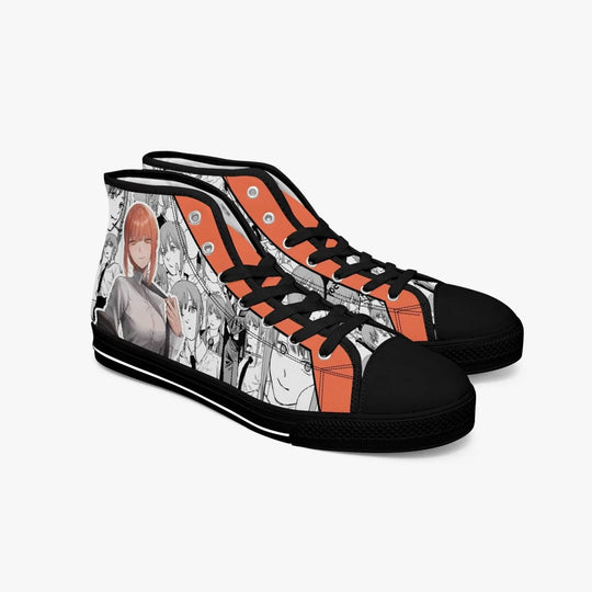 Chainsaw Man Makima A-Star Mid Anime Shoes _ Chainsaw Man _ Ayuko