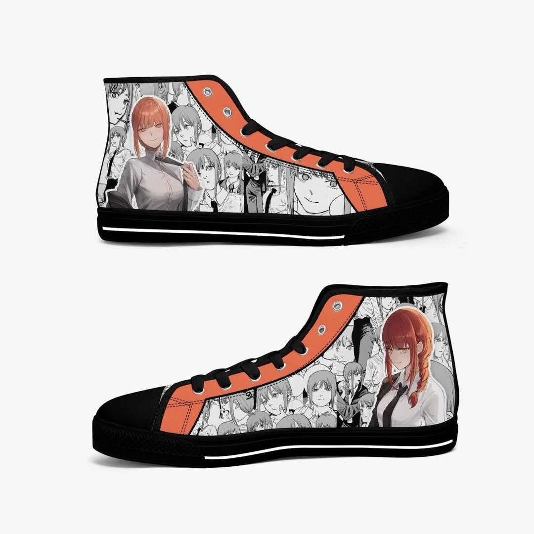 Chainsaw Man Makima A-Star Mid Anime Shoes _ Chainsaw Man _ Ayuko