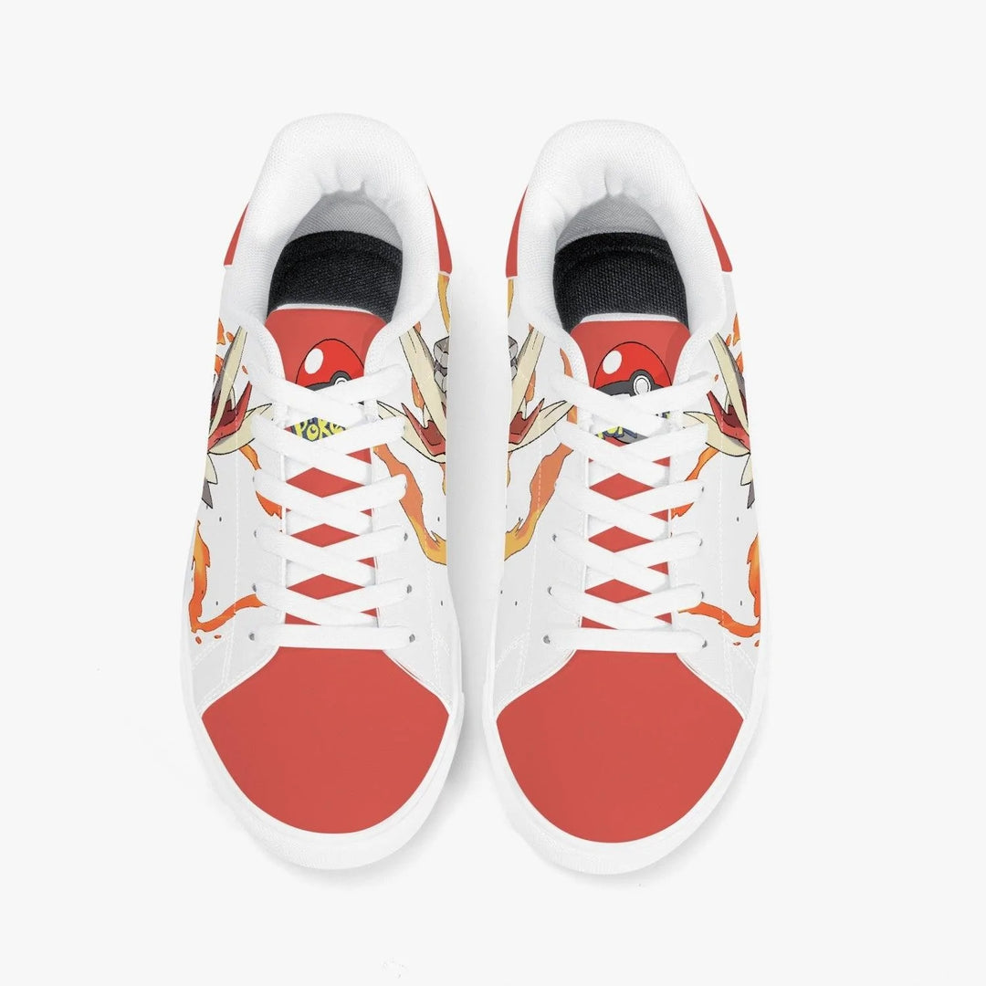 Pokemon Mega Blaziken Skate Anime Shoes _ Pokemon _ Ayuko