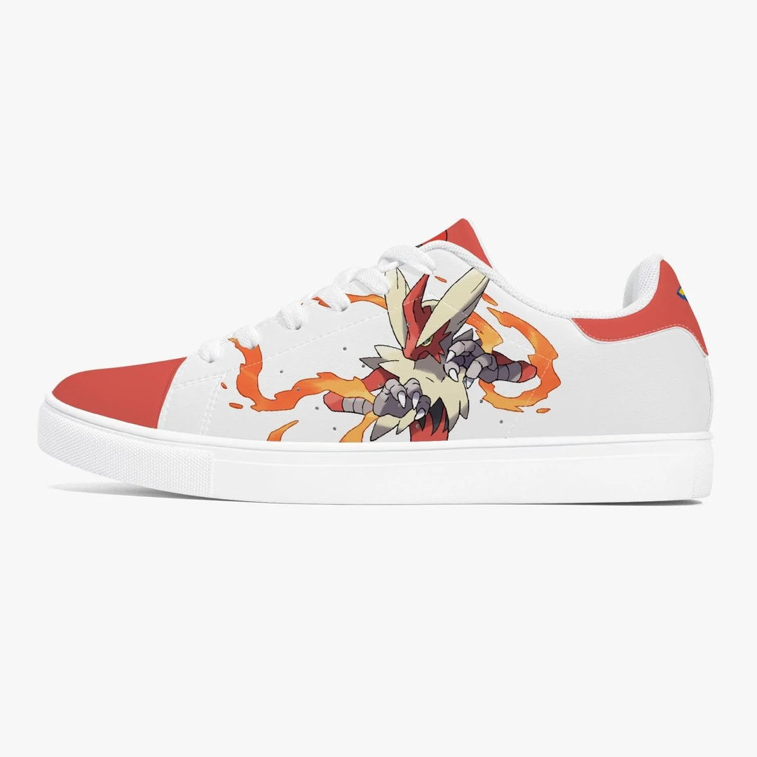 Pokemon Mega Blaziken Skate Anime Shoes _ Pokemon _ Ayuko