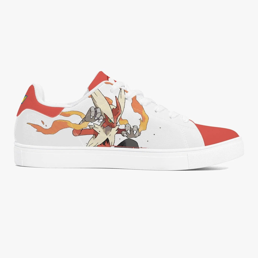 Pokemon Mega Blaziken Skate Anime Shoes _ Pokemon _ Ayuko