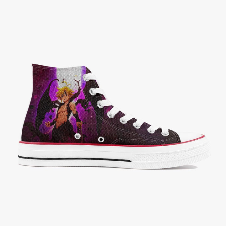 Seven Deadly Sins Meliodas Demon Form A-Star High Anime Shoes _ Seven Deadly Sins _ Ayuko