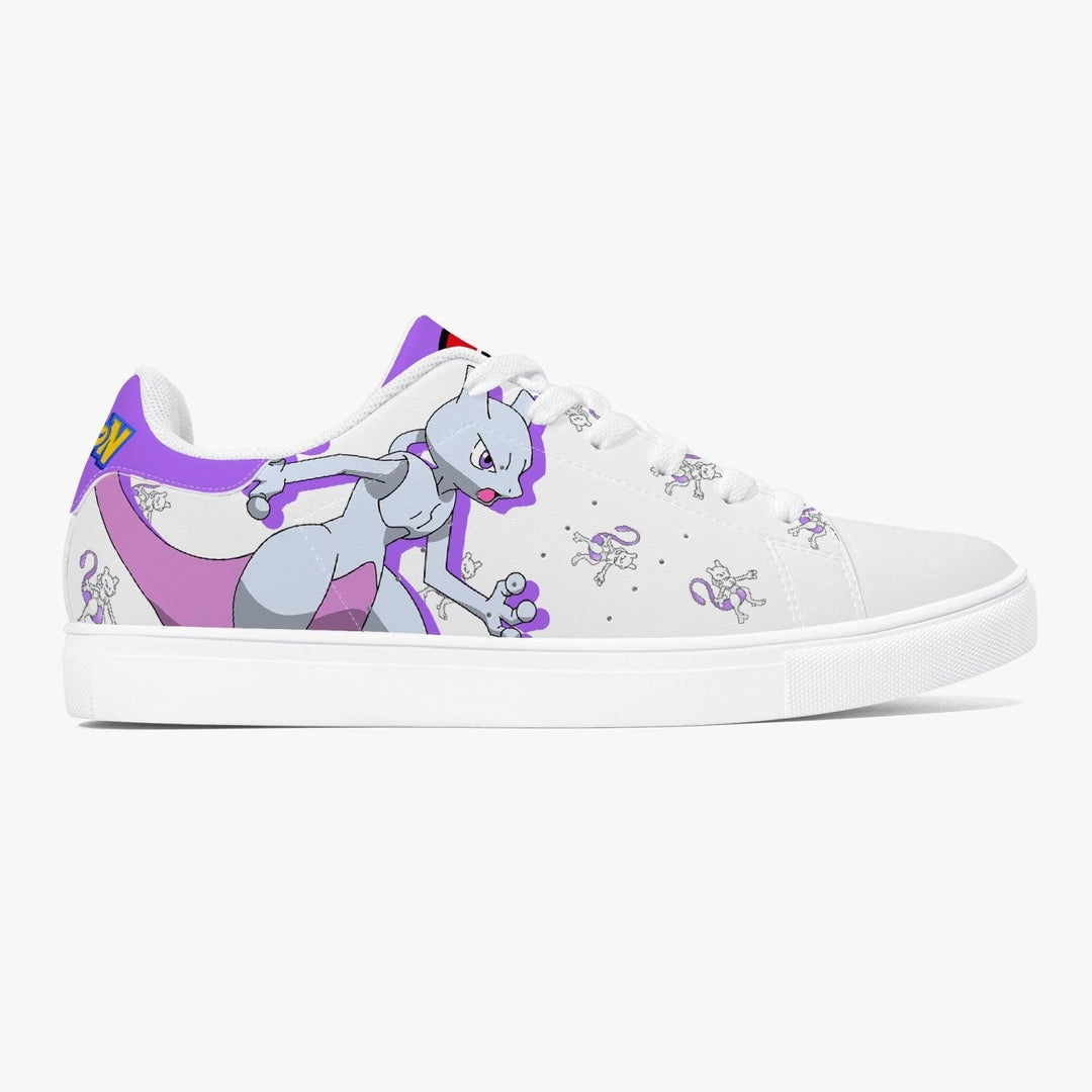 Pokemon Mewtwo Skate Anime Shoes _ Pokemon _ Ayuko