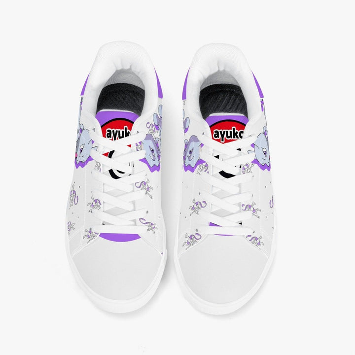 Pokemon Mewtwo Skate Anime Shoes _ Pokemon _ Ayuko