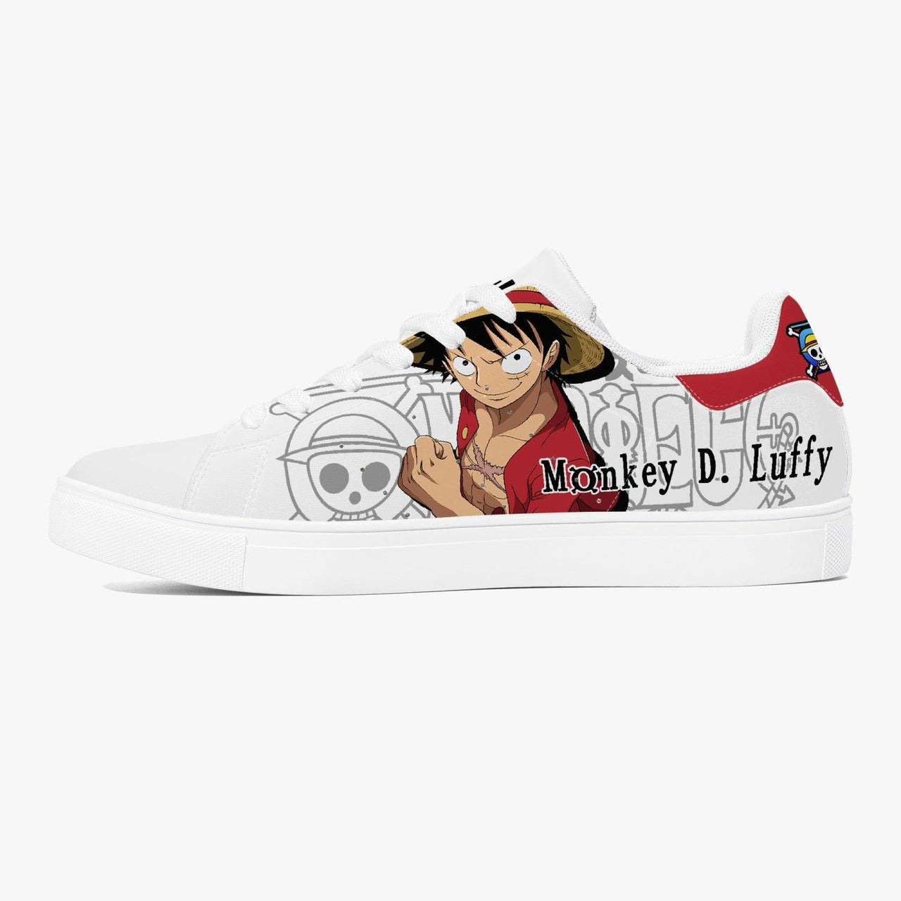 One Piece Monkey D. Luffy Skate Anime Shoes _ One Piece _ Ayuko