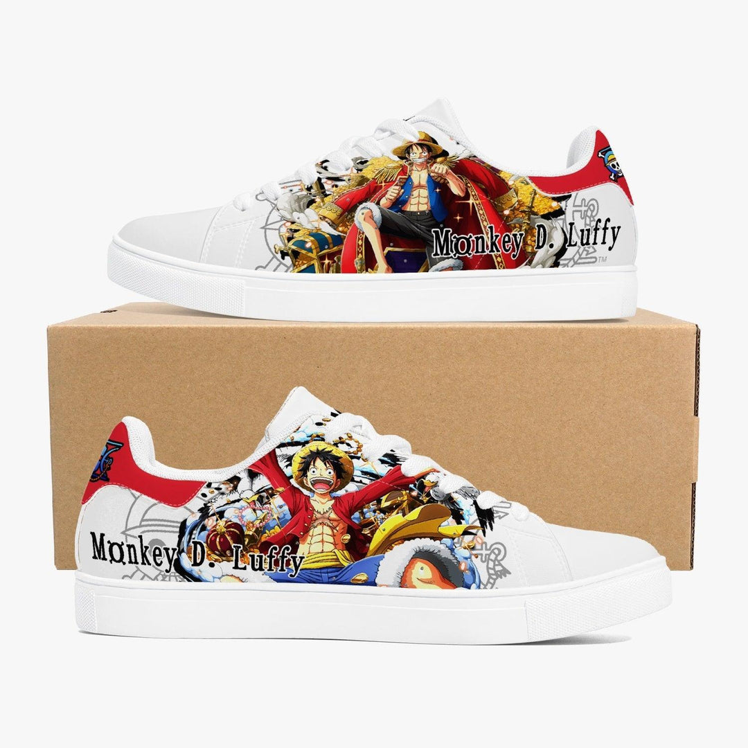 One Piece Monkey D. Luffy V2 Skate Anime Shoes _ One Piece _ Ayuko