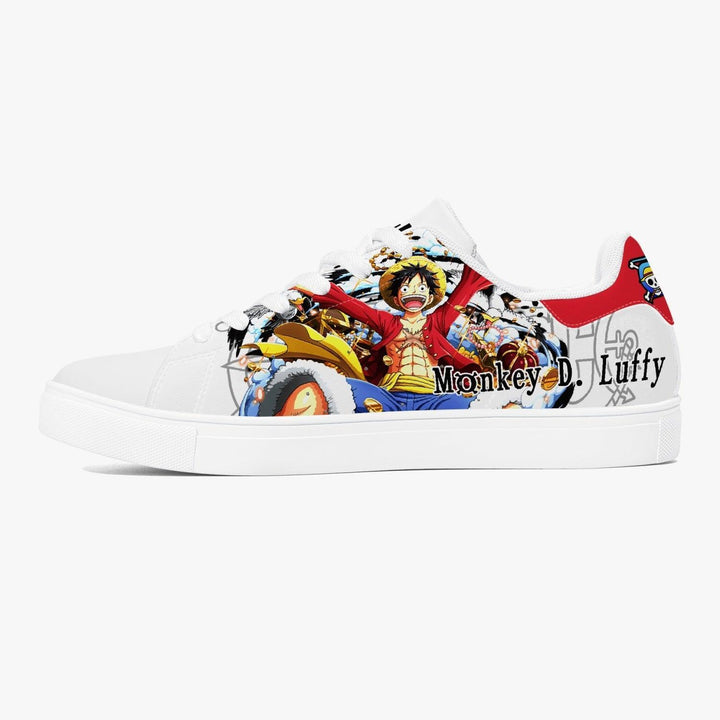 One Piece Monkey D. Luffy V2 Skate Anime Shoes _ One Piece _ Ayuko