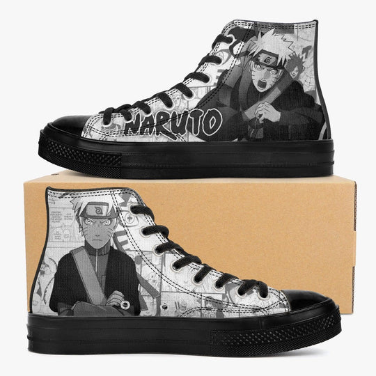 Naruto Shippuden Naruto A-Star High Anime Shoes _ Naruto _ Ayuko