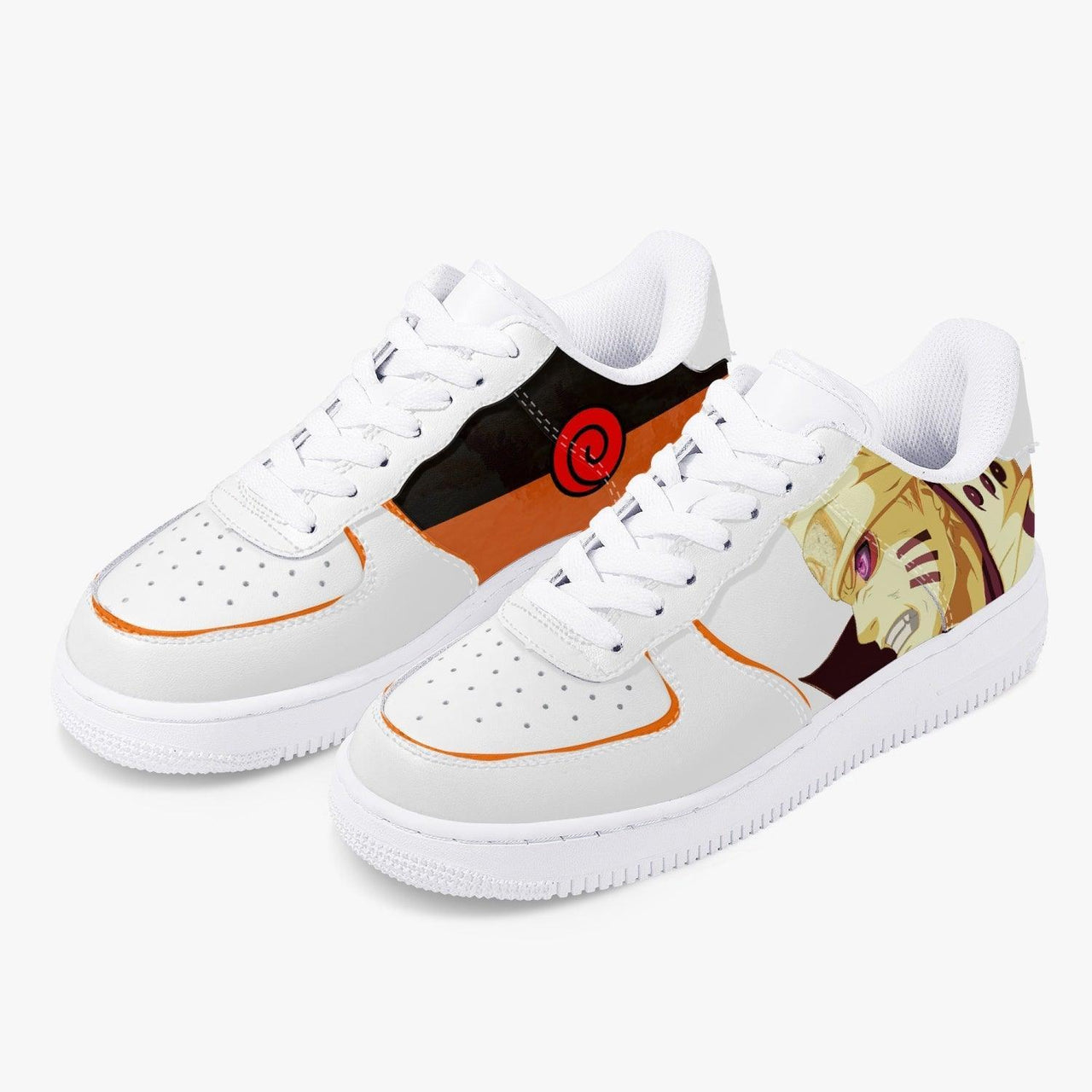 Naruto Shippuden Naruto Nine Tails Mode Air F1 Anime Shoes _ Naruto _ Ayuko