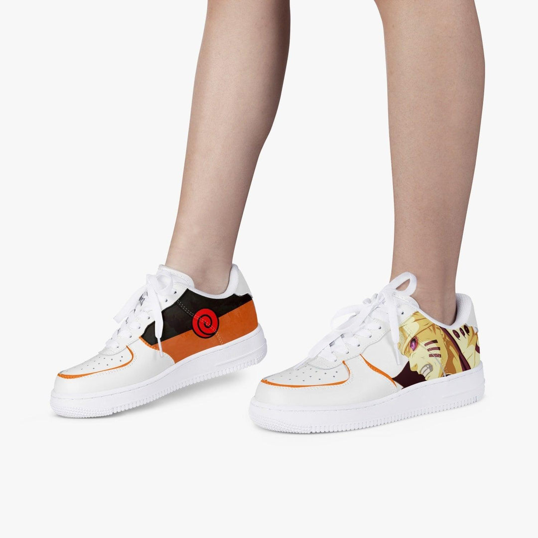 Naruto Shippuden Naruto Nine Tails Mode Air F1 Anime Shoes _ Naruto _ Ayuko