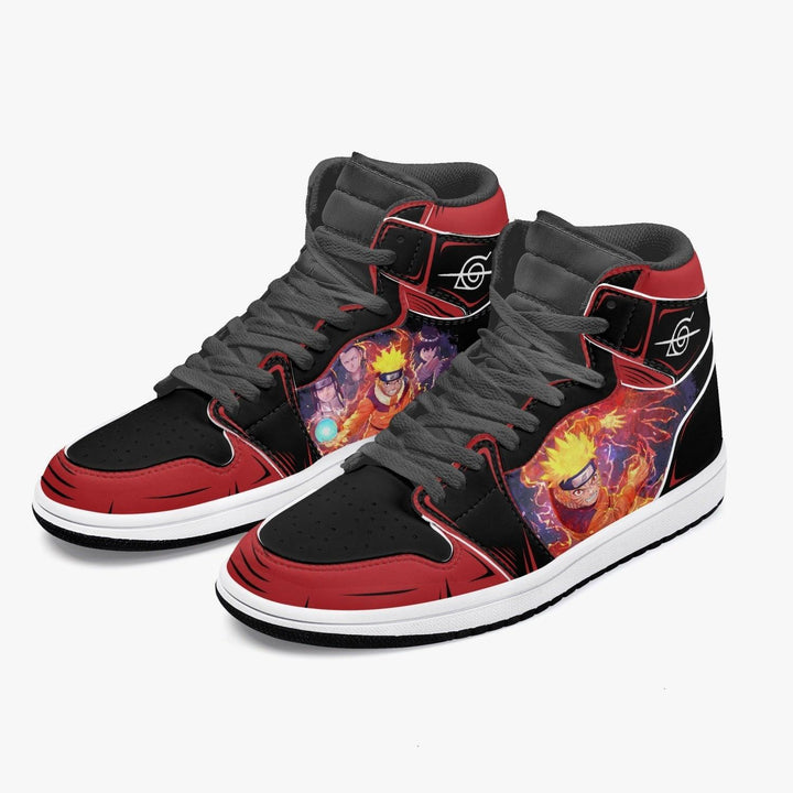 Naruto Shippuden Naruto Rage Air JD1 Mid Anime Shoes _ Naruto _ Ayuko