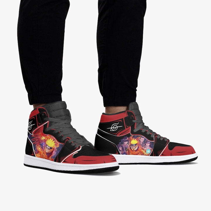 Naruto Shippuden Naruto Rage Air JD1 Mid Anime Shoes _ Naruto _ Ayuko