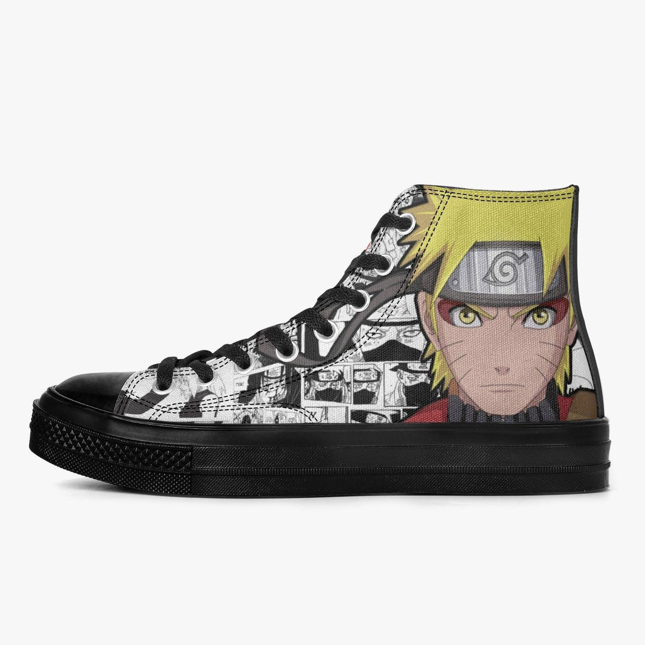 Naruto Shippuden Naruto Uzumaki Manga A-Star High Anime Shoes _ Naruto _ Ayuko