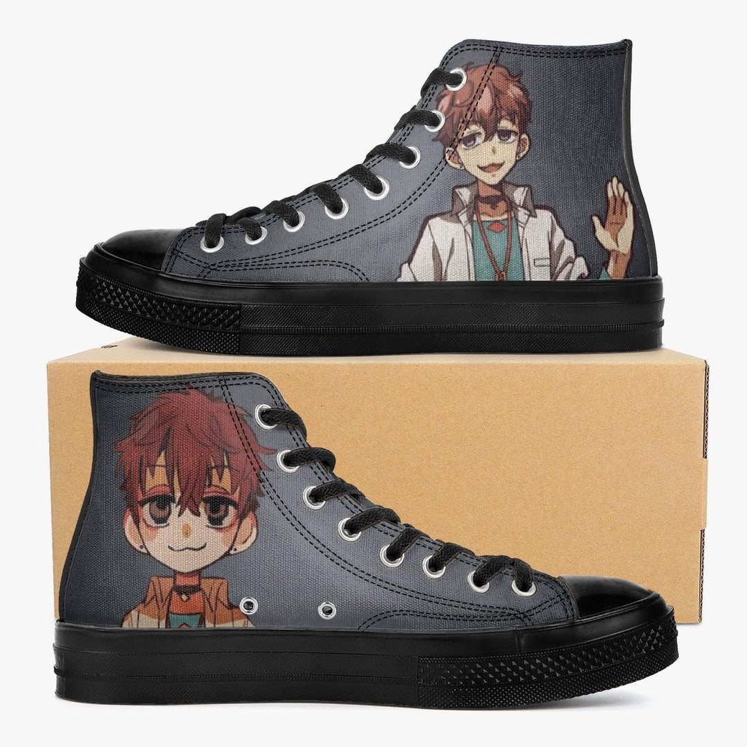 Toilet-Bound Hanako-kun Natsuhiko Hyuuga A-Star High Anime Shoes _ Toilet-Bound Hanako-kun _ Ayuko