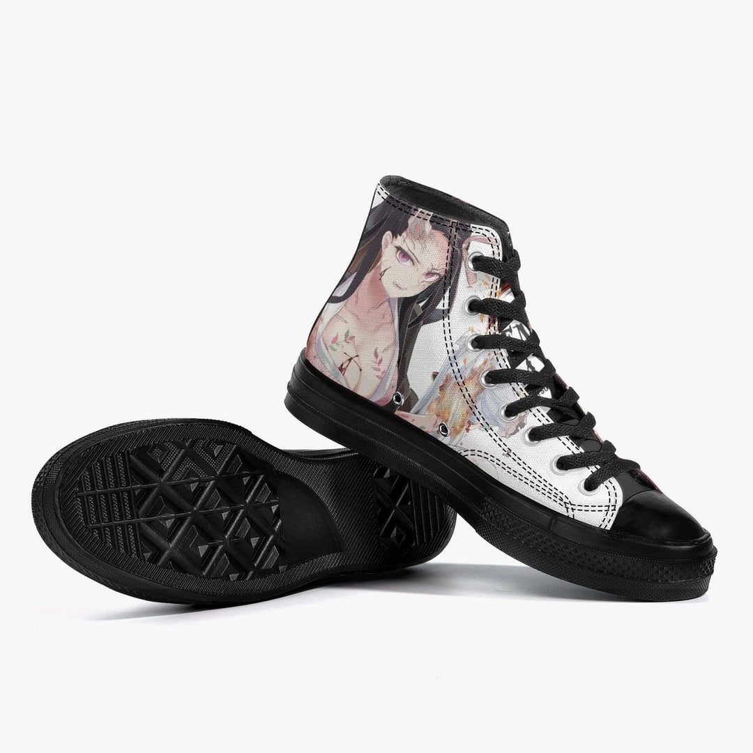 Demon Slayer Nezuko A-Star High Anime Shoes _ Demon Slayer _ Ayuko